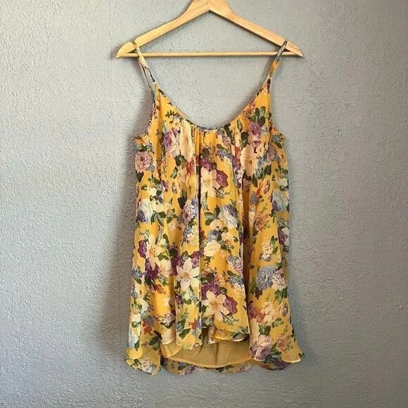 Pins and Needles Urban Outfitters Floral Mini Dress Size Small Summer Dress - Picture 5 of 5